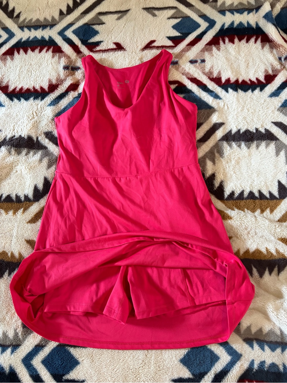 GAPfit Sleeveless Hot Pink Mini Dress Romper Active wear tennis
